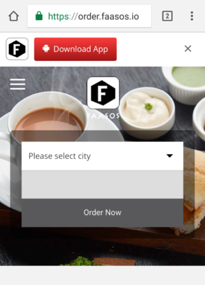 faasos-website-order